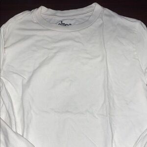 Circo White Long Sleeve Tee Shirt
